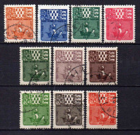 St Pierre Et Miquelon - 1947 - Tb Taxe  N° 67 à 76  - Oblit - Used - Postage Due