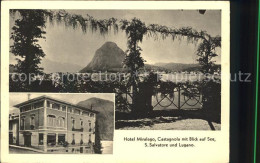 11637030 Castagnola-Cassarate Hotel Miralago Seeblick Monte San Salvatore Castag - Altri & Non Classificati