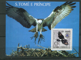 St Thomas Et Prince ** Bloc 235 - Oiseaux. Rapace Diurne - São Tomé Und Príncipe