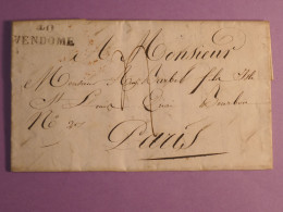 DO 8  FRANCE LETTRE REVOLUTION   FRUCTIDOR A PARIS   ++ AFF. INTERESSANT++ - 1801-1848: Voorlopers XIX