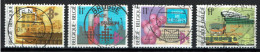 België 1984 OBP 2114/2117 - Y&T 2113/16 - "Made In Belgium"  Industrie, Technologie, Transport - Used Stamps