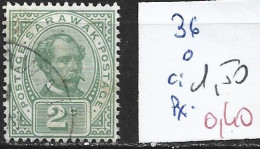 SARAWAK 36 Oblitéré Côte 1.50 € - Sarawak (...-1963)