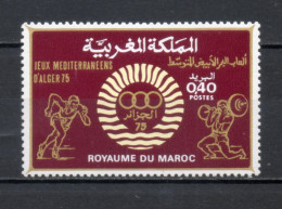 MAROC N°  735   NEUF SANS CHARNIERE  COTE  0.80€      JEUX SPORT - Morocco (1956-...)