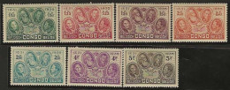 Congo   .   OBP    .   185/191    .    **      .  Postfris  .   /   .   Neuf Avec Gomme Et SANS Charnière - Ungebraucht