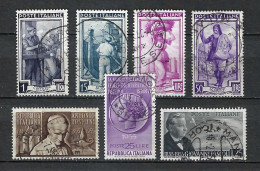 ITALIE Ca. 1950-54: Lot D' Obl. - 1946-60: Used