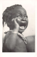 Congo Kinshasa - Petit Bébé Indigène Pleurant - CARTE PHOTO - Belgian Congo