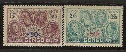 Congo   .   OBP    .   192/193    .    **      .  Postfris  .   /   .   Neuf Avec Gomme Et SANS Charnière - Neufs