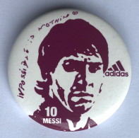 Badge Football - LIONEL MESSI N°10 - ADIDAS - Otros & Sin Clasificación