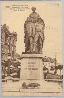 CPA CARTE POSTALE BELGIQUE BRUXELLES-ANDERLECHT MONUMENT ELEVE AUX SOLDATS DEPORTES MORTS POUR LA PATRIE 1932 - Anderlecht