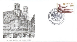 75 ANS SOCIETE PHILATELIQUE DE BESANCON 1974 - Commemorative Postmarks