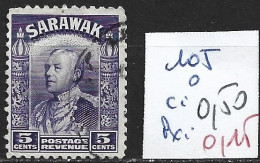 SARAWAK 105 Oblitéré Côte 0.50 € - Sarawak (...-1963)