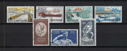 ITALIE Ca. 1956.57: Lot D' Obl. - 1946-60: Usados