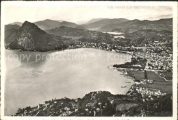 11636867 Lugano TI Golfo Di Lugano Dal Monte Bre Lugano - Andere & Zonder Classificatie