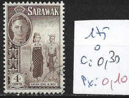 SARAWAK 175 Oblitéré Côte 0.30 € - Sarawak (...-1963)