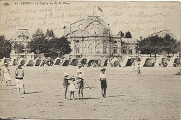 X123869 CHARENTE MARITIME ROYAN LE CASINO VU DE LA PLAGE JEU JEUX DE CROQUET - Royan