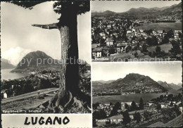 11636850 Lugano TI Panorama Monte San Salvatore E Monte Bre Lugano - Sonstige & Ohne Zuordnung