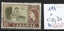 SARAWAK 197 Oblitéré Côte 0.30 € - Sarawak (...-1963)