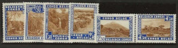 Congo   .   OBP    .    203/208    .    ** (208: *)       .  Postfris  .   /   .   Neuf Avec Gomme Et SANS Charnière - Neufs