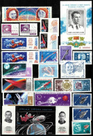 Russia / USSR Space Collection 1950/80  Mint Never Hinged (**) - Unused Stamps