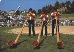 11636828 Appenzell IR Alphornblaeser Appenzell - Sonstige & Ohne Zuordnung