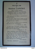 Oorlog Guerre Gaston Lapière élève Ecole Militaire Sous-lieutement Mitrailleuses, Tué Champ D'honneur 1915 Restaurée - Devotion Images