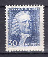 T3619 - SUISSE SWITZERLAND Yv N°281 ** Pro Juventute - Unused Stamps