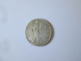 Roumanie 1 Leu 1911 Argent/Romania 1 Leu 1911 Silver Coin - Rumania