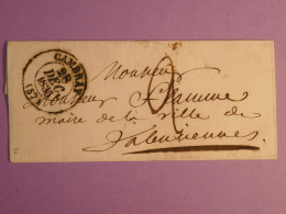 DO 8  FRANCE LETTRE 1835  CAMBRAI A VALENCIENNES    ++ AFF. INTERESSANT++ - 1801-1848: Voorlopers XIX