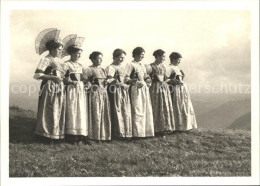 11636787 Appenzell IR Appenzeller Trachtenfrauen Appenzell - Sonstige & Ohne Zuordnung