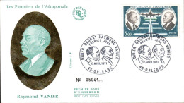 FDC 1971 AVIATION RAYMOND VANIER - 1970-1979