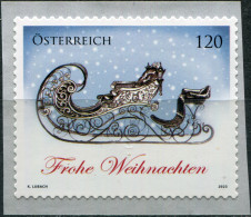 Austria 2023. Christmas. Pageant Sledge (MNH OG) Stamp - Neufs