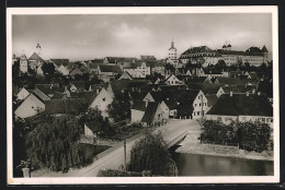 AK Günzburg A. D. Donau, Flusspartie Mit Brücke  - Günzburg