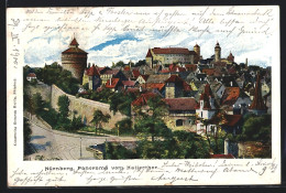 AK Nürnberg, Panorama Vom Hallerthor  - Nuernberg
