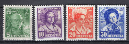 T3624 - SUISSE SWITZERLAND Yv N°298/301 ** Pro Juventute - Unused Stamps