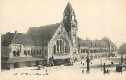 CPA France Metz Train Station - Metz