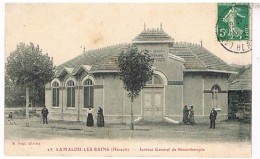 34      LAMALOU LES BAINS   INSTITUT GENERAL DE KINESITHERAPIE  1912 - Lamalou Les Bains