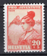 T3626 - SUISSE SWITZERLAND Yv N°318 * Pro Juventute - Unused Stamps