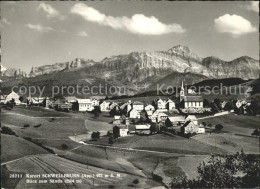 11636717 Schwellbrunn Mit Saentisblick Schwellbrunn - Autres & Non Classés