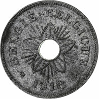 Belgique, Albert I, 50 Centimes, 1918, Bruxelles, Occupation, Zinc, TTB+ - 50 Cents