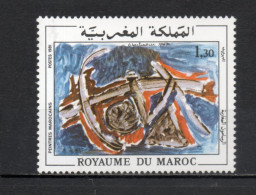 MAROC N°  879   NEUF SANS CHARNIERE  COTE  1.20€      PEINTRE TABLEAUX ART - Morocco (1956-...)