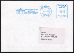 Bund Brief SST Briefmarken Forschungsgemeinschaft Berlin Brandenburger Tor 2005 - Covers & Documents