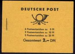 DDR Markenheftchen 3b2 Fünfjahresplan 1961 Tadellos Postfrisch - Booklets