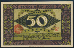 Geldschein Banknote Stadt Köln 717.2c Die Heinzelmännchen Von Köln 1922 UNC - Andere & Zonder Classificatie