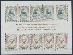 Monaco Block 7 Postfrisch - Europa 1974 Skulpturen - Storia Postale