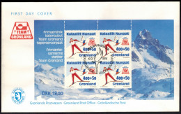 Grönland Block Wintersport Ski 1994 - Cartas & Documentos