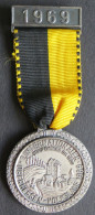 Münze Sport Medaille 1. Internationaler Volkslauf Oberhessen Volkslauf 1969 1899 - Commemorative