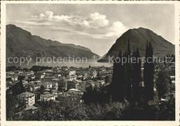 11636691 Lugano TI Panorama E Monte San Salvatore Lugano - Sonstige & Ohne Zuordnung