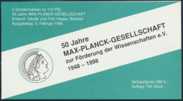 Sammelheftchen Markenheftchen Kiel 1973 SST Max Planck Auflage 700 Stück - Covers & Documents