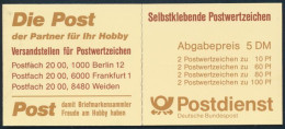 BRD Markenheftchen 27 Postfrisch Sehenswürdigkeiten 1991Kat.-Wert 11,00 - Covers & Documents