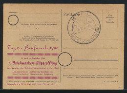 Kiel Sonderstempel Tag Der Briefmarke 1. Landesverbands Briefmarken Ausstellung - Otros & Sin Clasificación